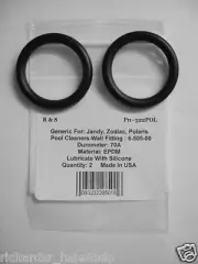 2 Jandy,Zodiac,Polaris Turbo Cleaner 6-505-00 O-Ring / R&S 322POL/ FDA EPDM Mat.