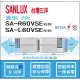 三洋冷氣 SANLUX 窗型 R410A 變頻冷專 SA-R60VSE右吹 SA-L60VSE左吹