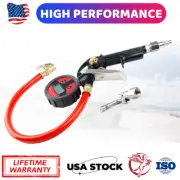 Heavy Duty 0-150 PSI Digital Tire Inflator With Pressure Gauge Lock-On Air Chuck