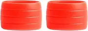 Silicone Handle Strap Protective Sleeve | Reusable Handlebar Tape Plug - Set of 2 Silicone Fasten Tool, Waterproof Grip Sleeve for Bike Touring