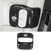 Carbon Fiber ABS Front Reading Light Lamp Trim For Mercedes-Benz Smart 2Dr 16-21 (for: Smart)