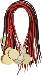 Levemolo Versatile Brass Piezo Pickup Piezo Disc Elements Microphone Trigger for Electronic Drum Guitar Pickup Transducer