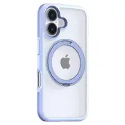 Torras iPhone 16 (6.1") Ostand R Fusion Spin Case - Light Blue All in One: Magnetic / Stand / Ring Holder - 360 Spin [X00FX1870]