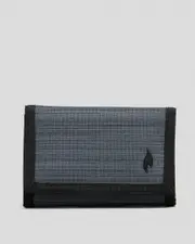 [Lucid] Lucid Men's Elaborate Trifold Wallet in Grey Heather One Size Grey Heather