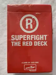 Superfight: The Red Deck Expansion Set Card Game Skybound Games Darin Ross New