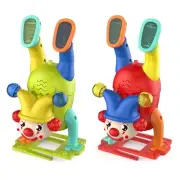 Clown Toy Sound and Light Music Toy for Toddlers Walking Clown Dolls