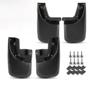 4PCS Mud Flaps Splash Guards Mudguards Mudflaps with Hardware Kits Tacoma 05-13