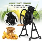 10" Hand Operate Corn Thresher Sheller Threshing Stripping Machine Stripper Tool