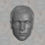 Ruescott Melshi custom head for Star Wars Andor Black Series & other figures