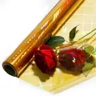 Iridescent Gold Cellophane Wrap Roll I 34 In Wide X 50 Ft Long I Colorful Cel...