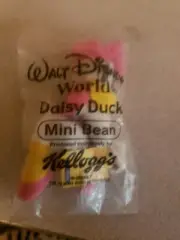 Kellogg's Walt Disney Word Daisy Duck Mini Bean Sealed