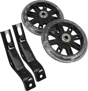 BESPORTBLE Balance Auxiliary Wheel Mute Training Cycling Wheels Flashing Light Safety Kit for Boys and Girls