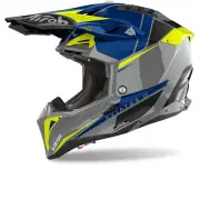 Aviator 3 Push Blue Offroad Helmet