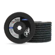 80 Pack - 7" x 7/8" 60 Grit Zirconia Flap Discs Coarse Grinding Wheels T29