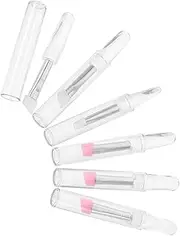 ADOCARN Natural Eyebrow Lash Curling Tool Pcs Silicone Brush Set Wide Angled Head for Makeup Travel