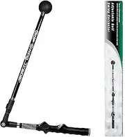 SWINGTEK Golf Swing Trainer Adjustable, Portable Golf Training Aid to Improve Hinge, Forearm Rotation, Shoulder Turn, Lightweight with Ergonomic Grip