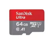 SanDisk Ultra MicroSDXC UHS-I Card With Adapter Full HD 64 GB Speed Up To 120 MB