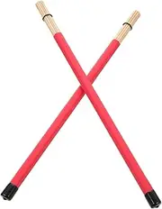 UPKOCH 1 Pair Durable Bamboo Rod Drumsticks Professional Percussion Mallets for Musicians Solid and Wear Resistant Drum Accessories for Learners and Performers