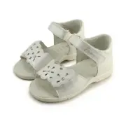 Primigi Girls Open Toe Leather Sandals with Arch, Ankle and Orthopedic Support