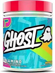 Ghost Amino V2 Mango BCAA Workout Supplements, 40 Serving