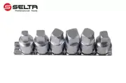 7pc 3/8" Dr. Cr-V Drain Plug Key Square Socket Bit Set 7,8,10,11,12,13,14mm