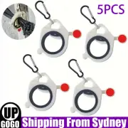 5pcs Zip Tie Organizer Cable Zip Ties Glow in Dark Screw Fixing Wire Holder