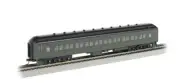 HO Scale 72' Heavyweight Coach w/Lights - Pullman Green - Bachmann #13708