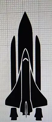 Goblin Space Shuttle Satellite Alpha V-2 model rocket decal custom rocket decals