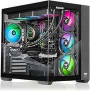 Thermaltake LCGS View u2880-380 Gaming Desktop (Intel® Core™ Ultra 9 285K, ToughRam 32GB DDR5 6400MT/s RGB Memory, NVIDIA® GeForce RTX™ 5080, 2TB NVMe M.2, WiFi, Windows 11) V38B-Z890-580-LCS