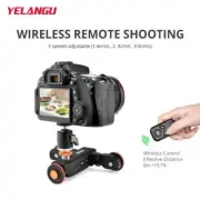 YELANGU L4X Motorized Camera Slider for DSLR, Remote Control