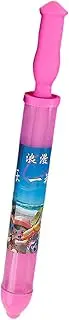 Water Spray Toy, Firework Style Sprinkler, High Pressure Pull-Out Fun, Interactive Pool Game, Colorful Plastik, for Family Friends Couples Party Entertainment, 45x5cm Pink Yellow Blue Purple