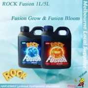 Hydroponics Nutrient ROCK Fusion Bloom Fusion Grow 5L