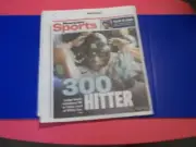 'AARON JUDGE' "FASTEST MAJOR LEAGUER TO HIT '300 HOME RUNS' NEWSDAY 8/15/24