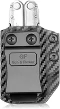 Carbon Fiber Multitool Sheath for LEATHERMAN Wave Plus/REBAR/SKELETOOL, Fits for LEATHERMAN Wave Plus/REBAR/SKELETOOL Sheath Pouch Case Holster