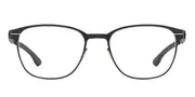 Ic! Berlin IC5034 Luka Black Men's Glasses Black Size 53 - Private Health Rebate - Blue Light Block Available