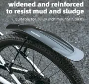 Mountain Bicycle Front Rear Tire Wheel Fenders Widen MTB Bike Mudguard ROCKBROS