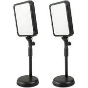 Nanlite Compac 24B Colour Adjustable LED Soft Panel Twin Kit with Desktop Stands