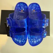 Southpole Hanoi-01B BoysSandals Footwear Slides Size 1, Translucent Blue