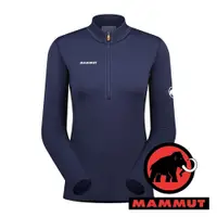 在飛比找蝦皮商城優惠-【MAMMUT 長毛象】Aenergy女半門襟吸濕排汗長袖上