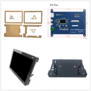 Durable 5'' Touch Screen Display Case HDMI HD Monitor Stand For Raspberry Pi