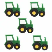 Plowin The Field / Tractor Embellishments Craft Scrap Miniatures Farming