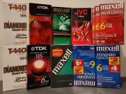 VHS Tapes 20 Maxell 6 Hours T-120 + T-160 + T-140 Mixed Quality New Sealed
