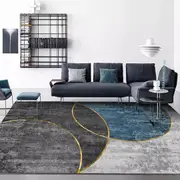 Large Soft Bedroom Living Room Carpet Anti-Slip Floor Mat Rug Modern Geometry 3