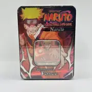 Rare 2008 Shonen Jump Naruto Unstoppable Force Collectible - Sealed-4 Packs