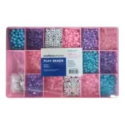 NEW Crafter's Choice Play Beads Kit 2300 Pieces By Spotlight