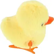 SOPOTUTU Mini Ducks Wind-up Toys Interactive Plush Clockwork Animal Toy Perfect for Children's Party Favors