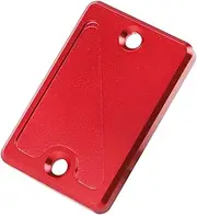 MagiDeal Front Brake Reservoir Cover, Aluminum Alloy, Easy to Install Sturdy Replacement Motorcycle Accessories for XR650L XR400R, Red