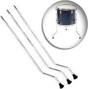 Drum Instrument Accessories Tee Drum Legs, Electroplated Metal Jazz Drums Drum Tone Drum Legs Bucket Drum Leg Stands, Drum Support Feet Drum Replacement Feet /2619