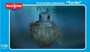 Mikro Mir 35-015 - Turtle , David Bushnell's Submarine - 1/35 Scale Model Kit