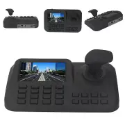 PTZ Camera Controller 5in 3D Joystick Network Camera Control Keyboard 100-240VOG